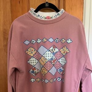 Vintage “granny” sweatshirt.